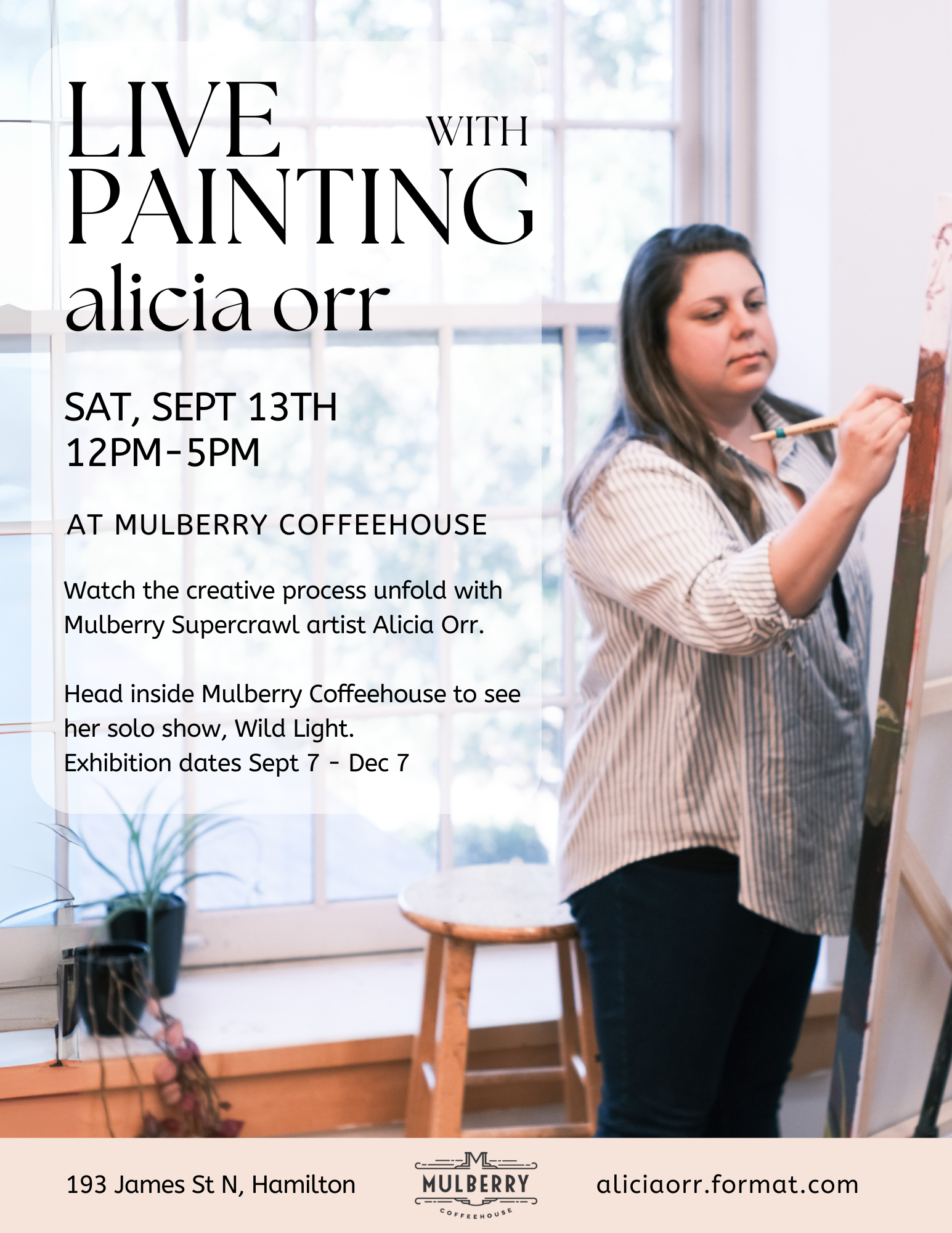 Alicia's concert poster