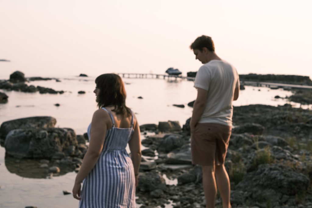 Couples portrait by Ponders Studios