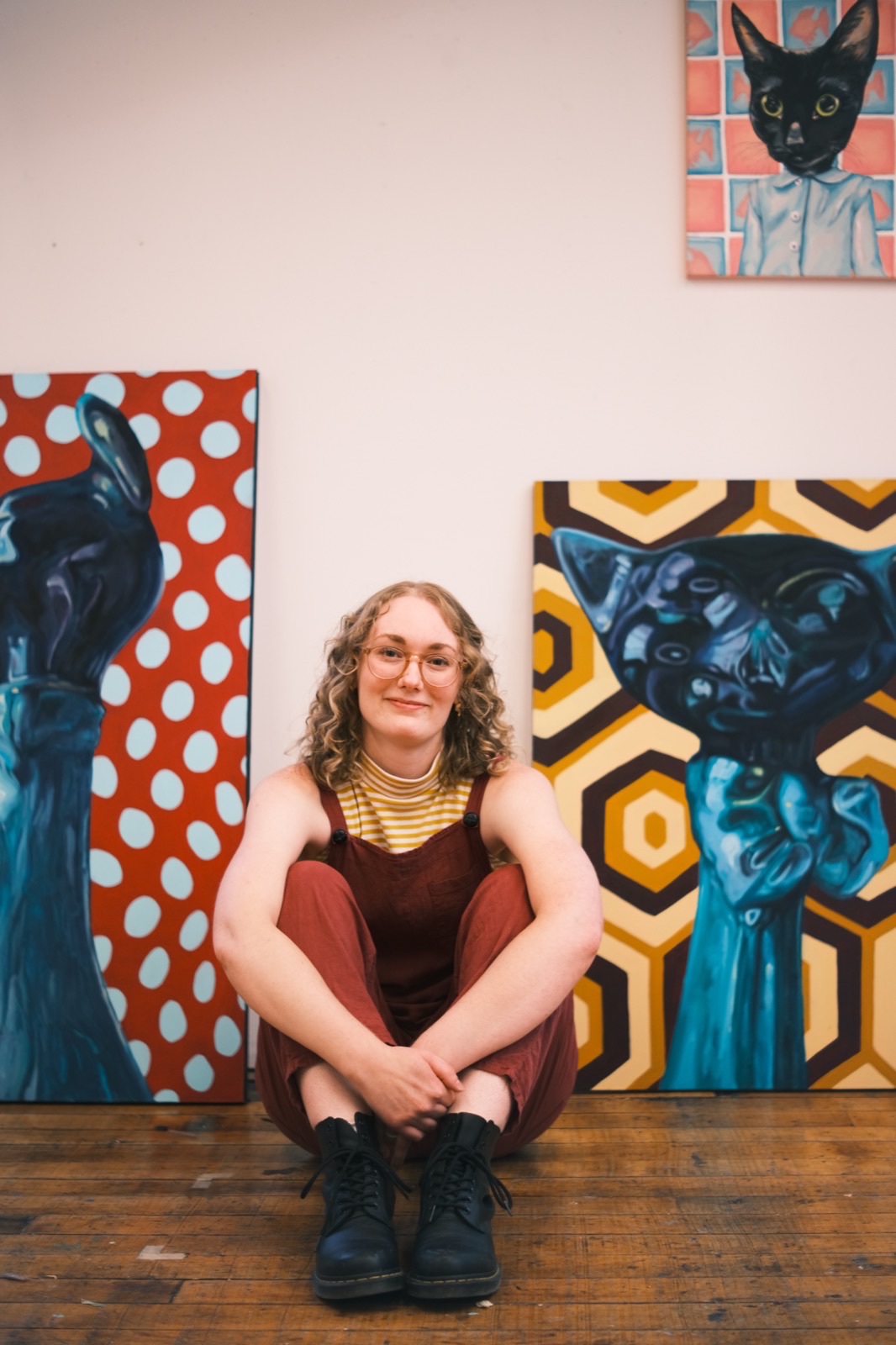 Visual artist portrait by Ponders Studios