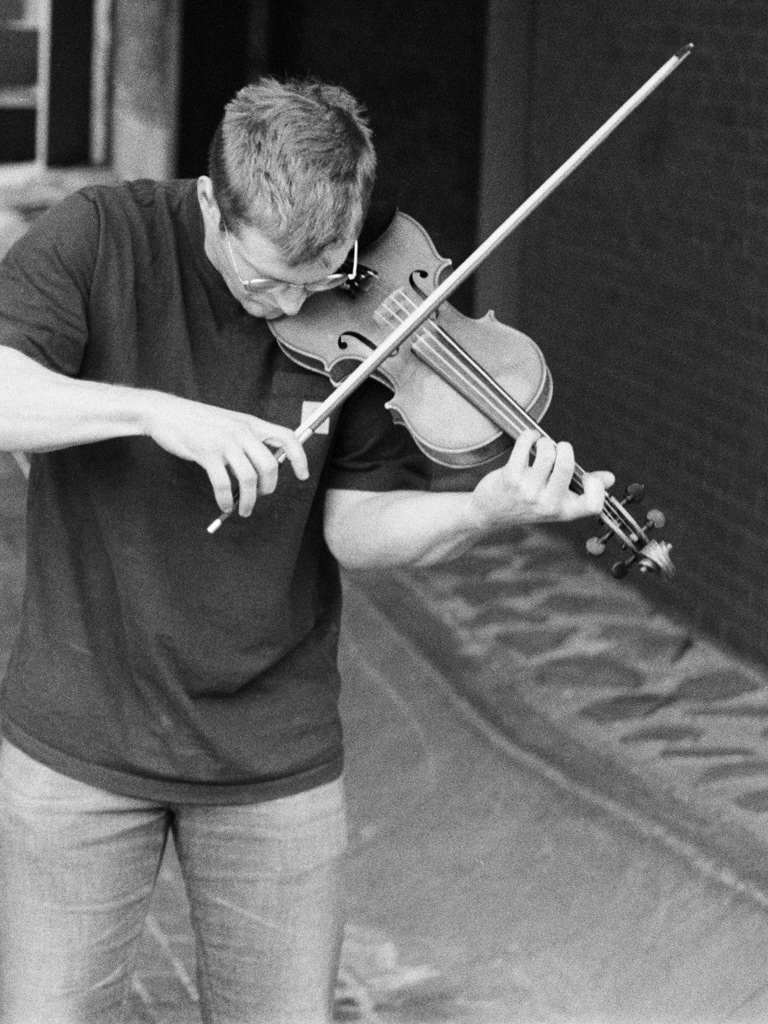 Musician portrait